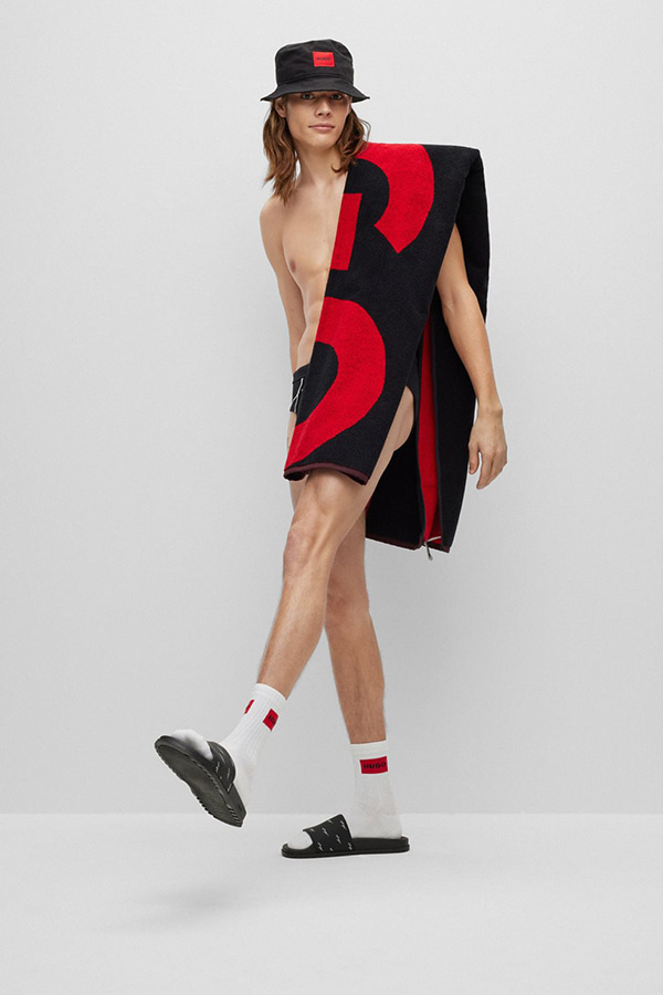 SLIDES HUGO - 002 BLACK